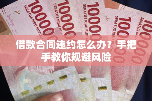 济南借款合同违约怎么办？手把手教你规避风险