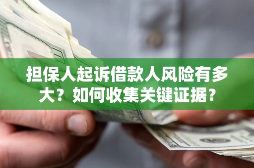济南担保人起诉借款人风险有多大？如何收集关键证据？