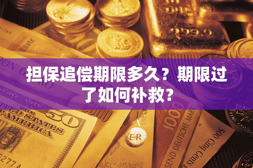济南担保追偿期限多久？期限过了如何补救？