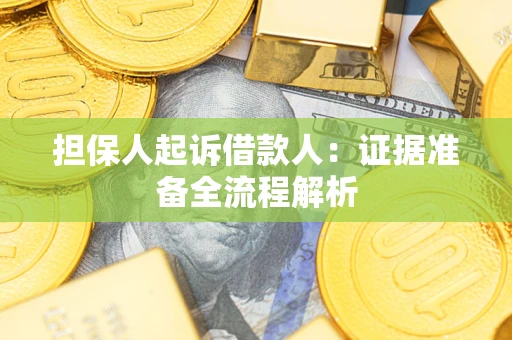 济南担保人起诉借款人：证据准备全流程解析