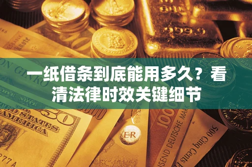 济南一纸借条到底能用多久？看清法律时效关键细节