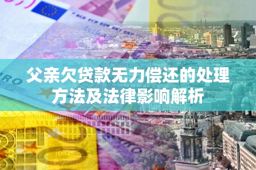 济南父亲欠贷款无力偿还的处理方法及法律影响解析