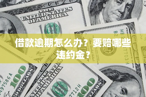 济南借款逾期怎么办？要赔哪些违约金？